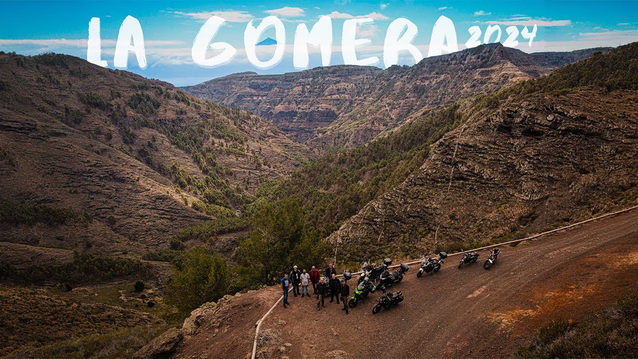 La Gomera en moto 2024