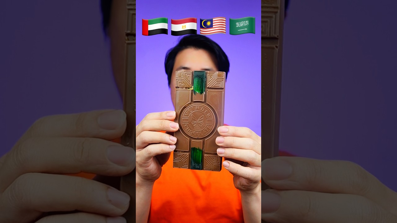 MAKAN COKLAT DUBAI DARI BERBAGAI NEGARA