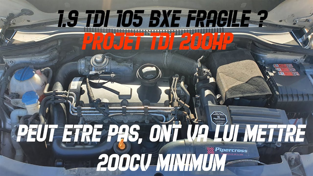 1.9TDI 105 (BXE) Un moteur si Fragile ? Je vous montre comment le rendre Fiable / Prépa TDI 200HP