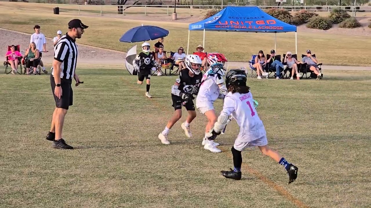 Last half of the 4th game in 90 degree Phoenix