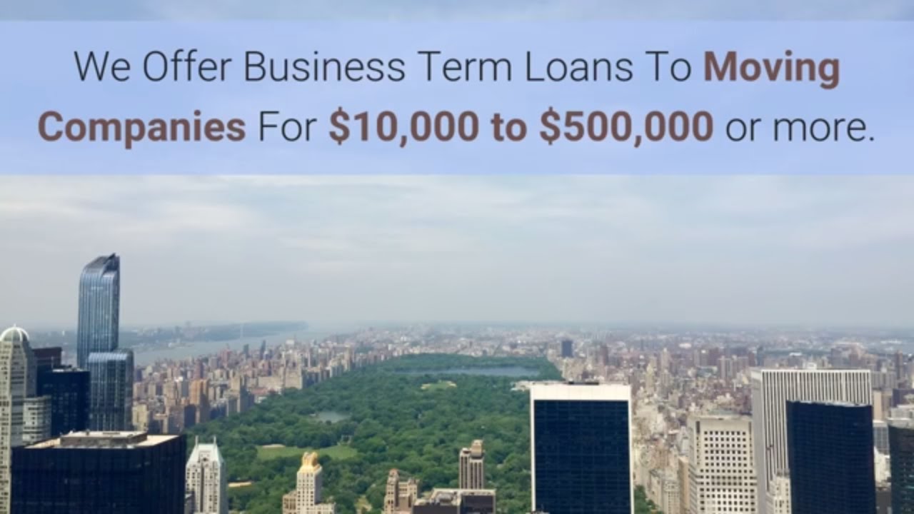 How to Get a Moving Company Small Business Loan