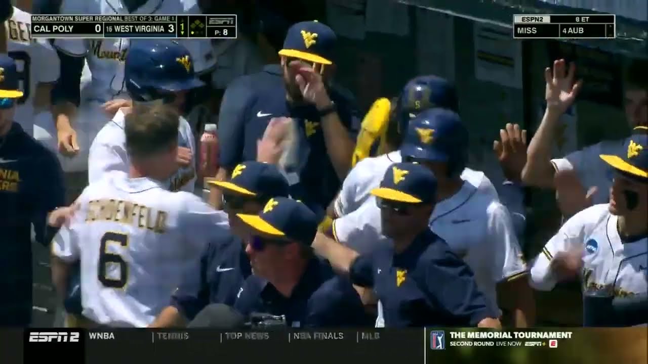 TV Highlights: Morgantown Super Regional Game 1
