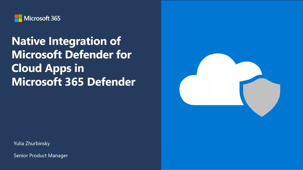 Native Integration of Microsoft Defender for Cloud Apps in M365 Defender