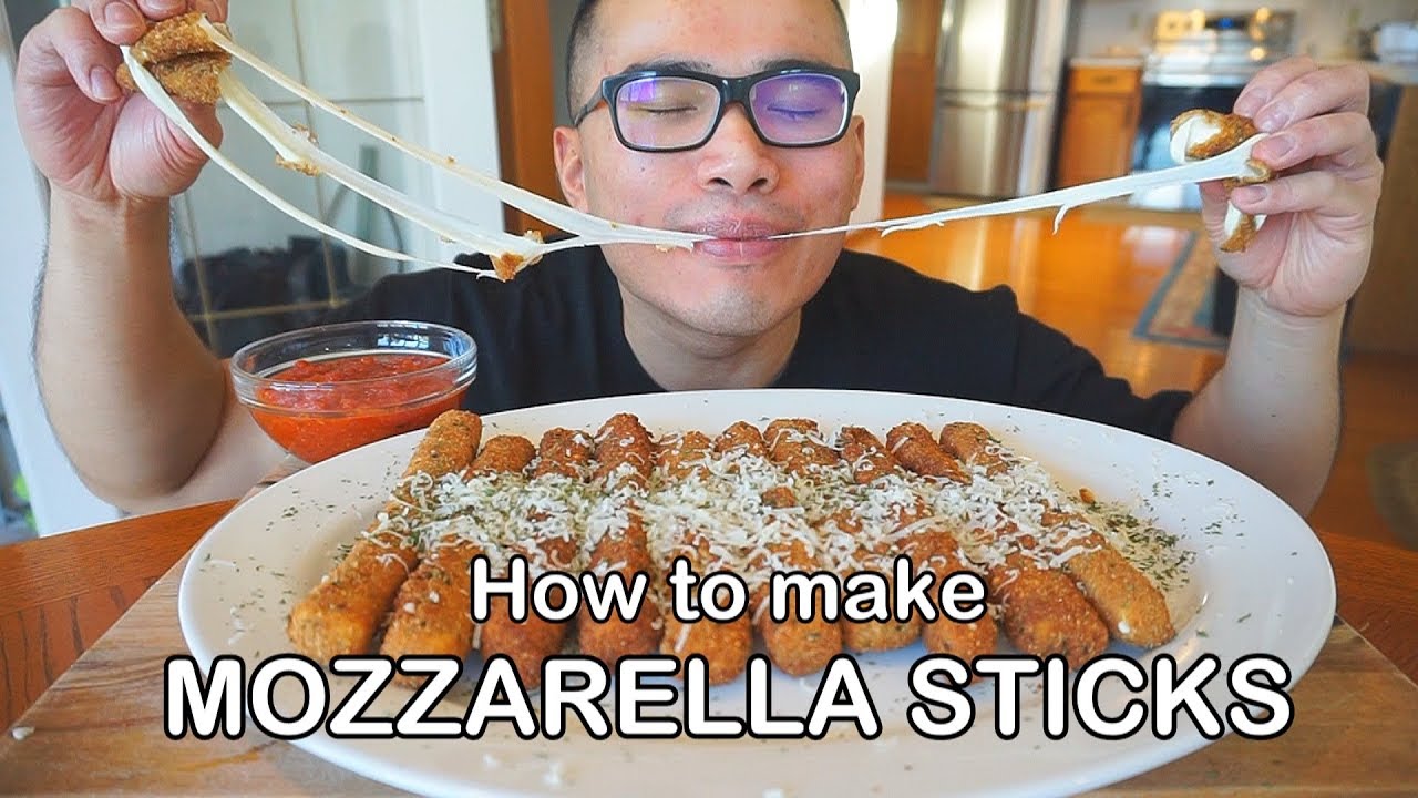 How to make MOZZARELLA STICKS