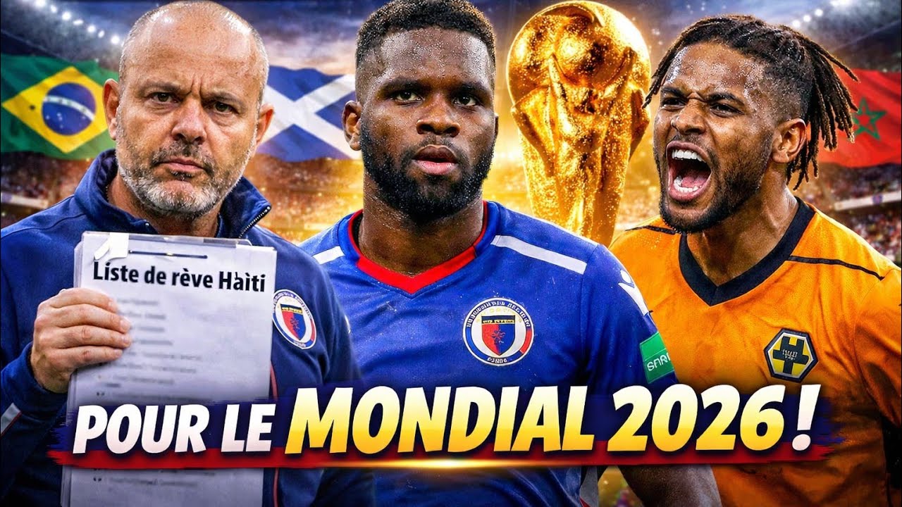 🇭🇹La liste incroyable d'Haïti pour le mondial 2026