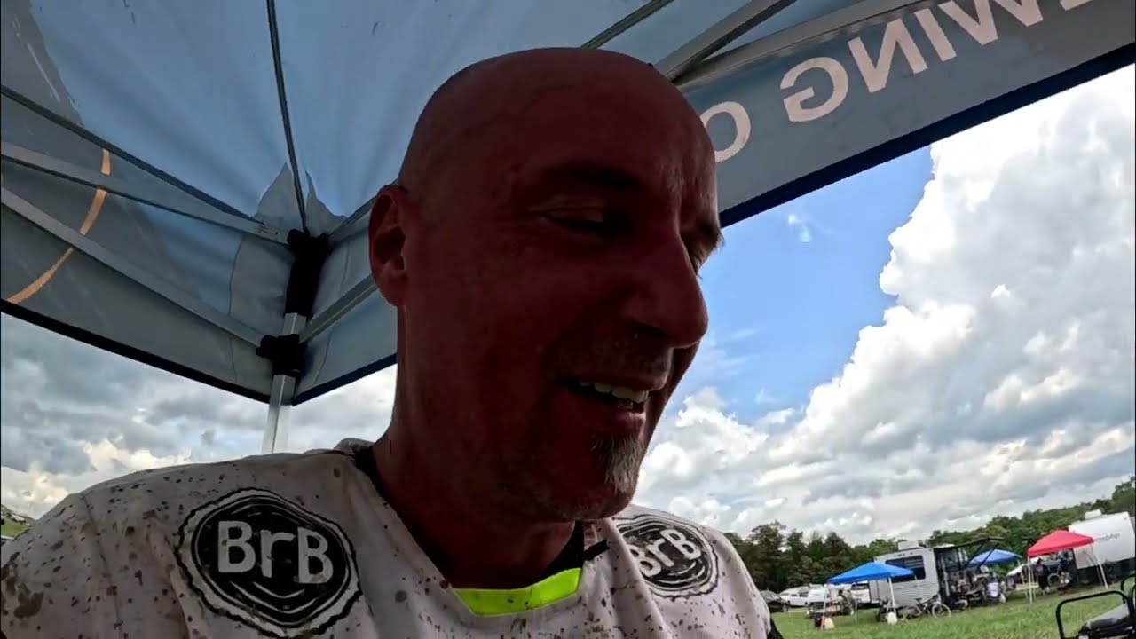 Wonky bars & time for some passing etiquette @ 2025 AWRCS Powerline Park, Round 6, Super Senior 50+