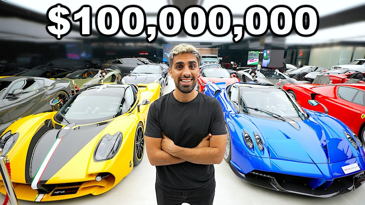 САМЫЙ ДОРОГОЙ АВТОСАЛОН В МИРЕ - ГИПЕРКАРЫ НА 100 000 000 ДОЛЛАРОВ!!!