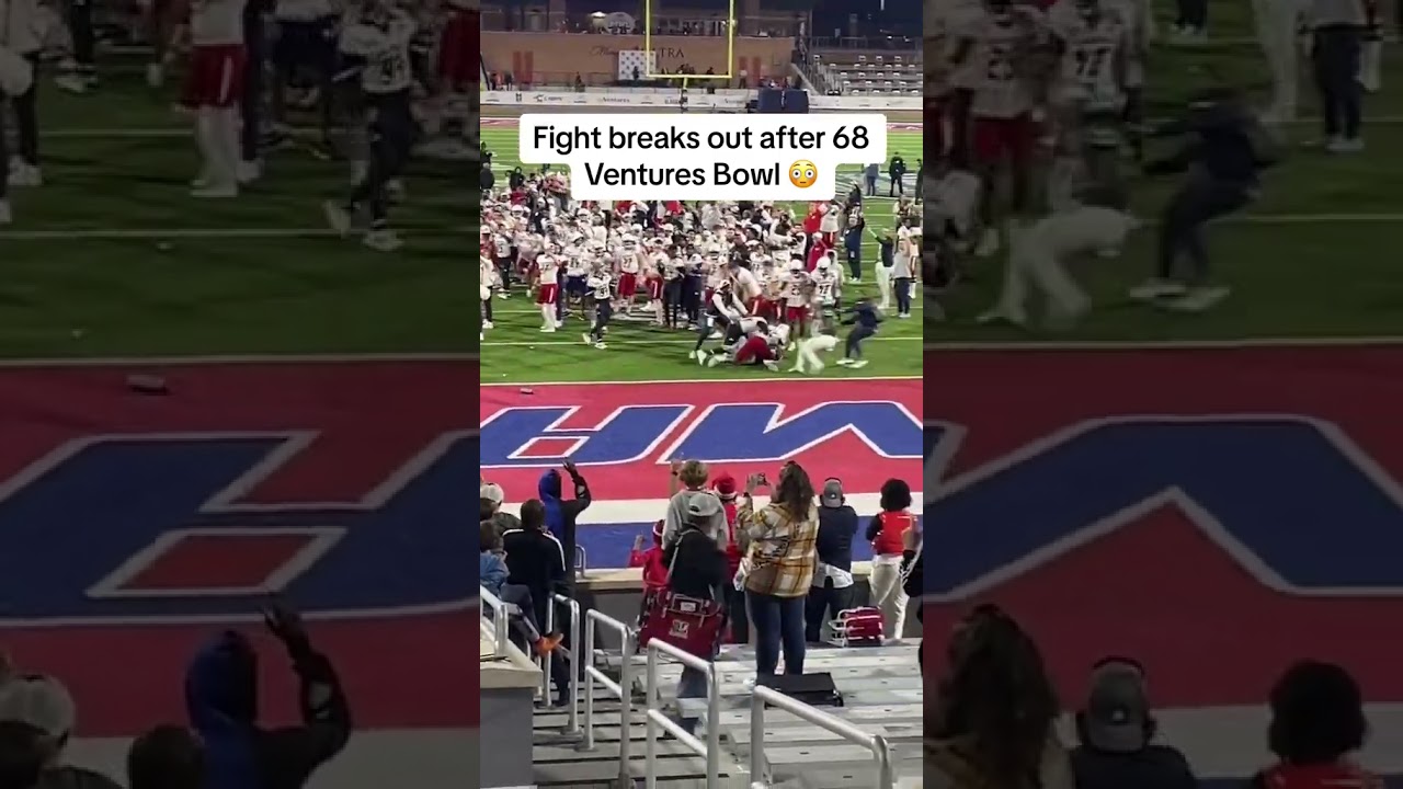 Brawl ERUPTS after South Alabama routs Eastern Michigan 😬 #shorts