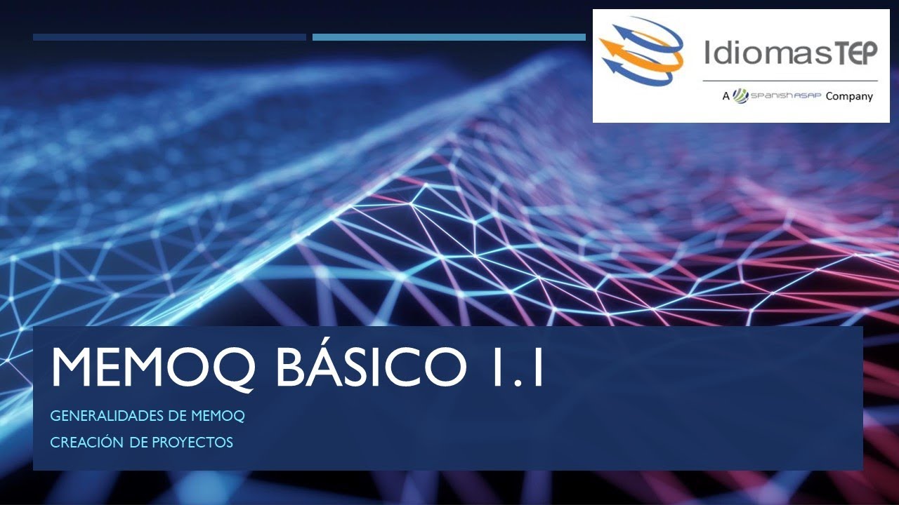 memoq básico 1. 1