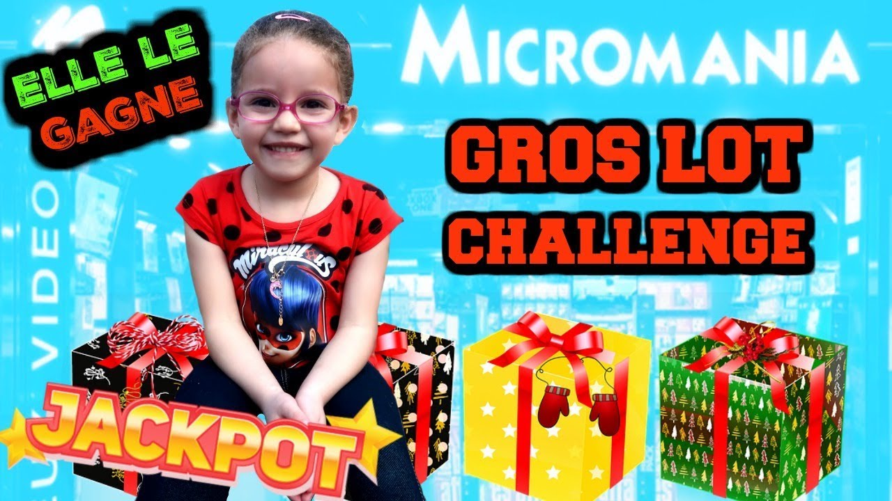 🎁 GROS LOT challenge 🎁 elle le gagne‼ 😱