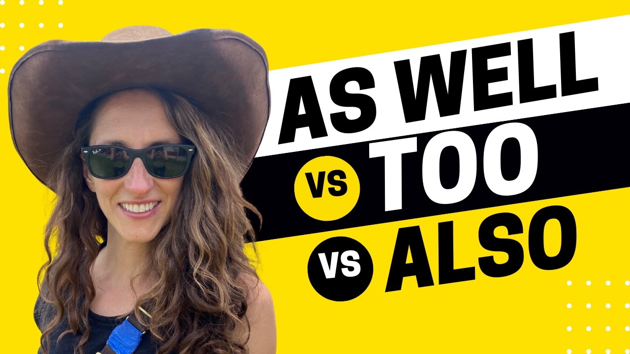 2569 - Также (As Well, Too, Also) на английском языке.