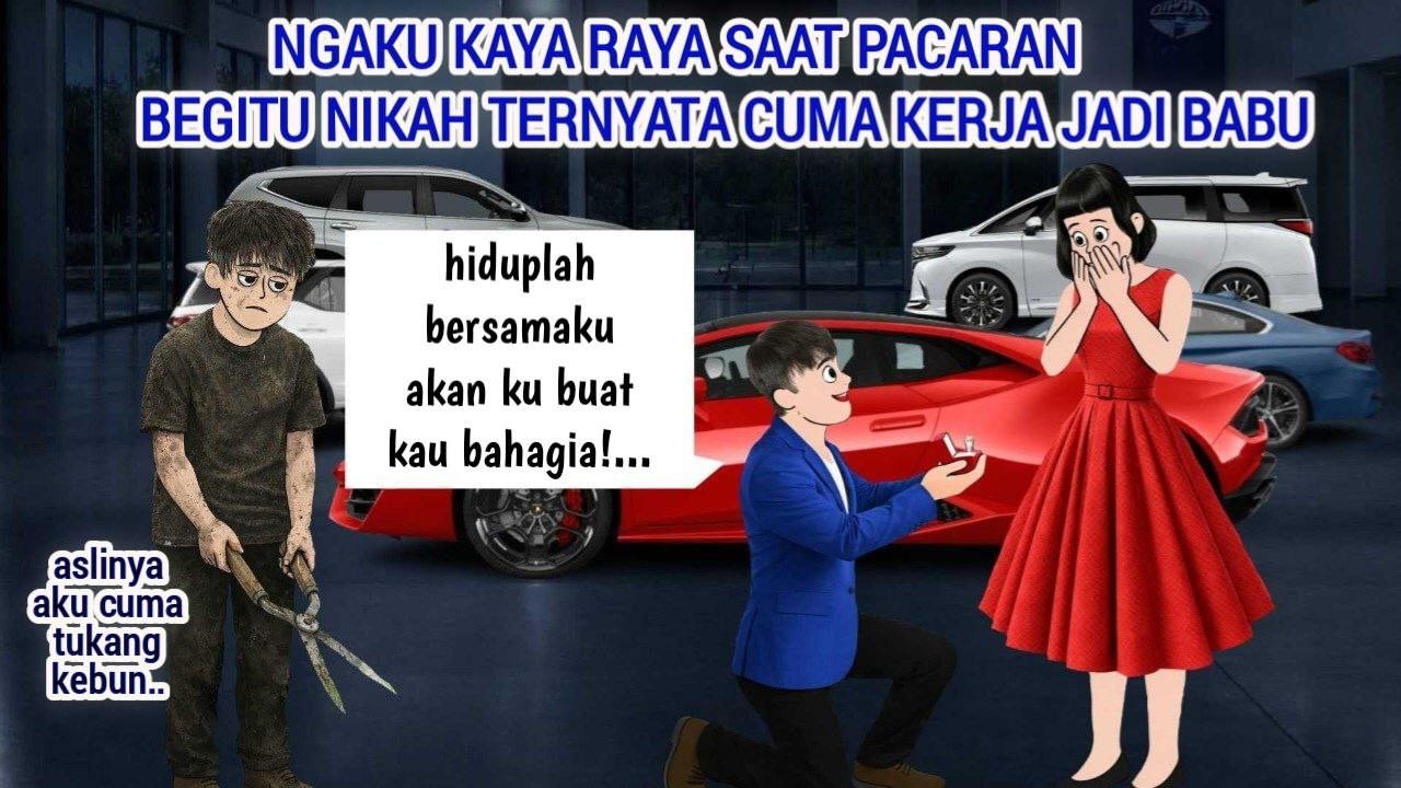 NGAKU KAYA RAYA SAAT PACARAN BEGITU NIKAH TERNYATA CUMA KERJA JADI BABU