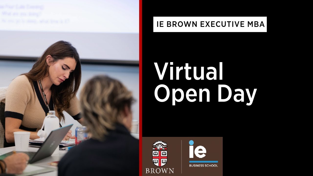 IE Brown Executive MBA | Virtual Open Day | January 9, 2026