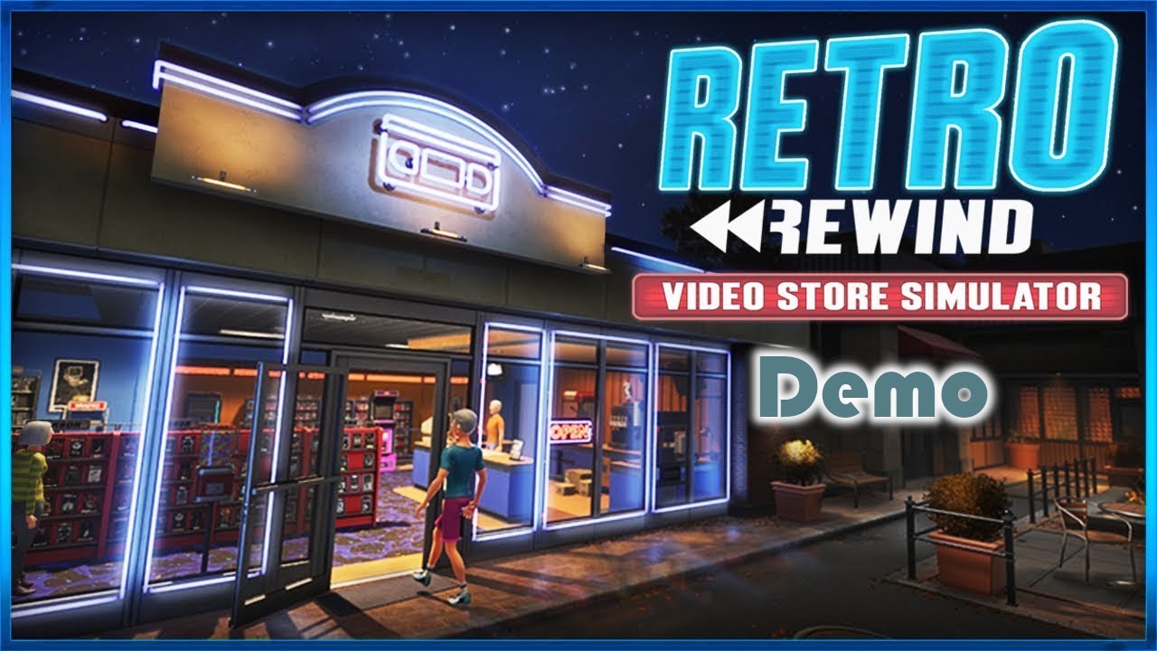📹Retro Rewind Video Store Simulator Demo 2/2