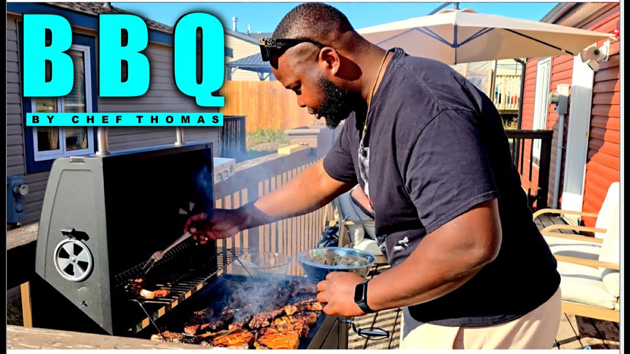 Backyard BBQ with my boys