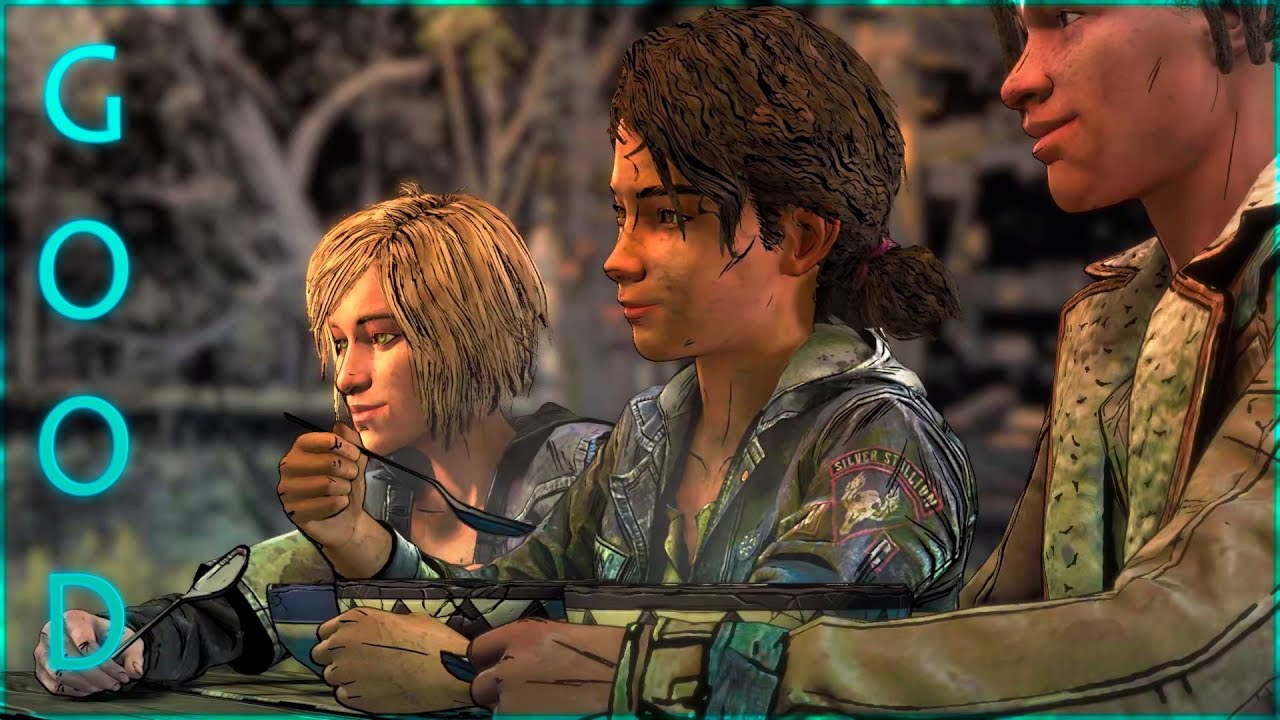 The Walking Dead Ending | Season 4 | Episode 4 | Good Choices