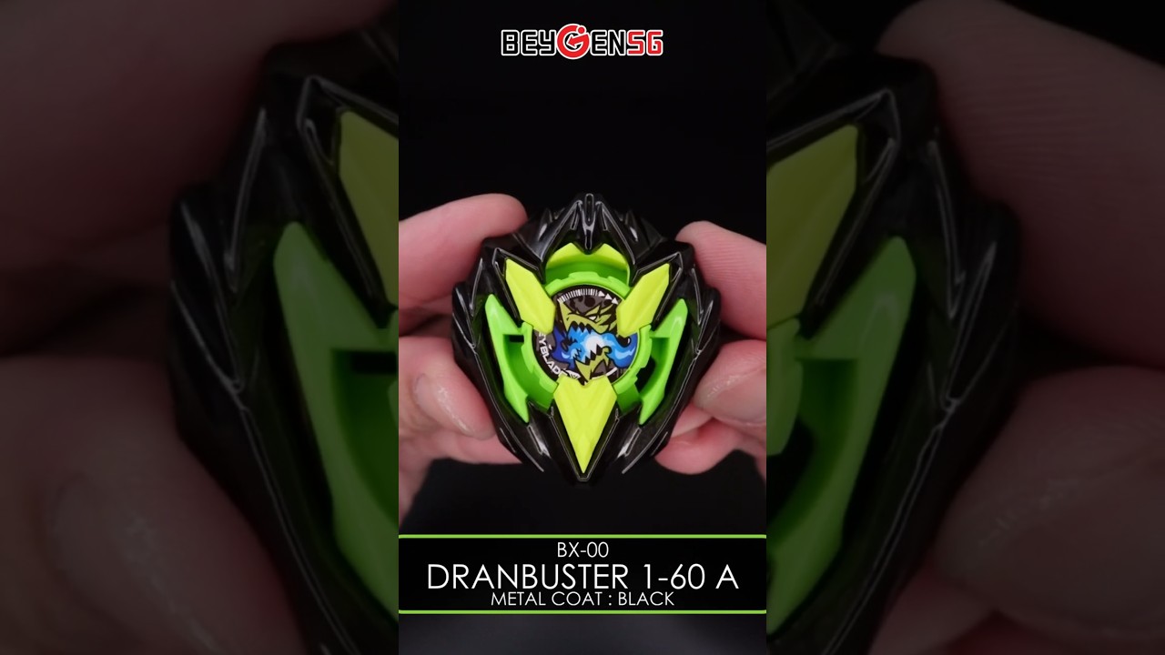 Beyblade X | UX-00 DranBuster 1-60 A (Metal Coat : Black)