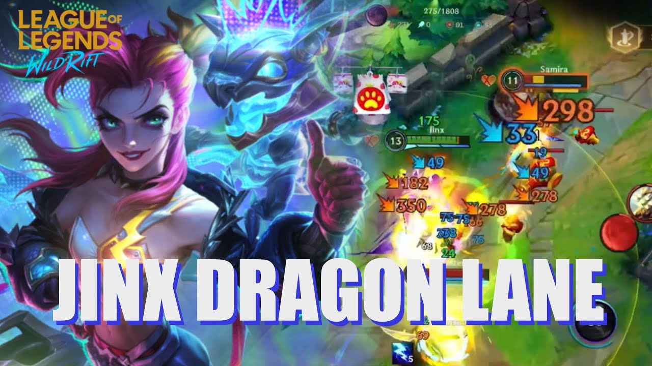 Wild Rift - NEW JINX PRESTIGE SKIN - 1v9 DOMINATION