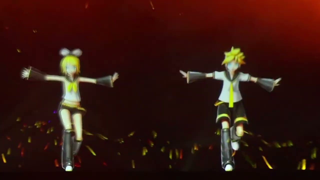 Mikito ft Kagamine Rin & Len Roki Live from Miku Expo 2018