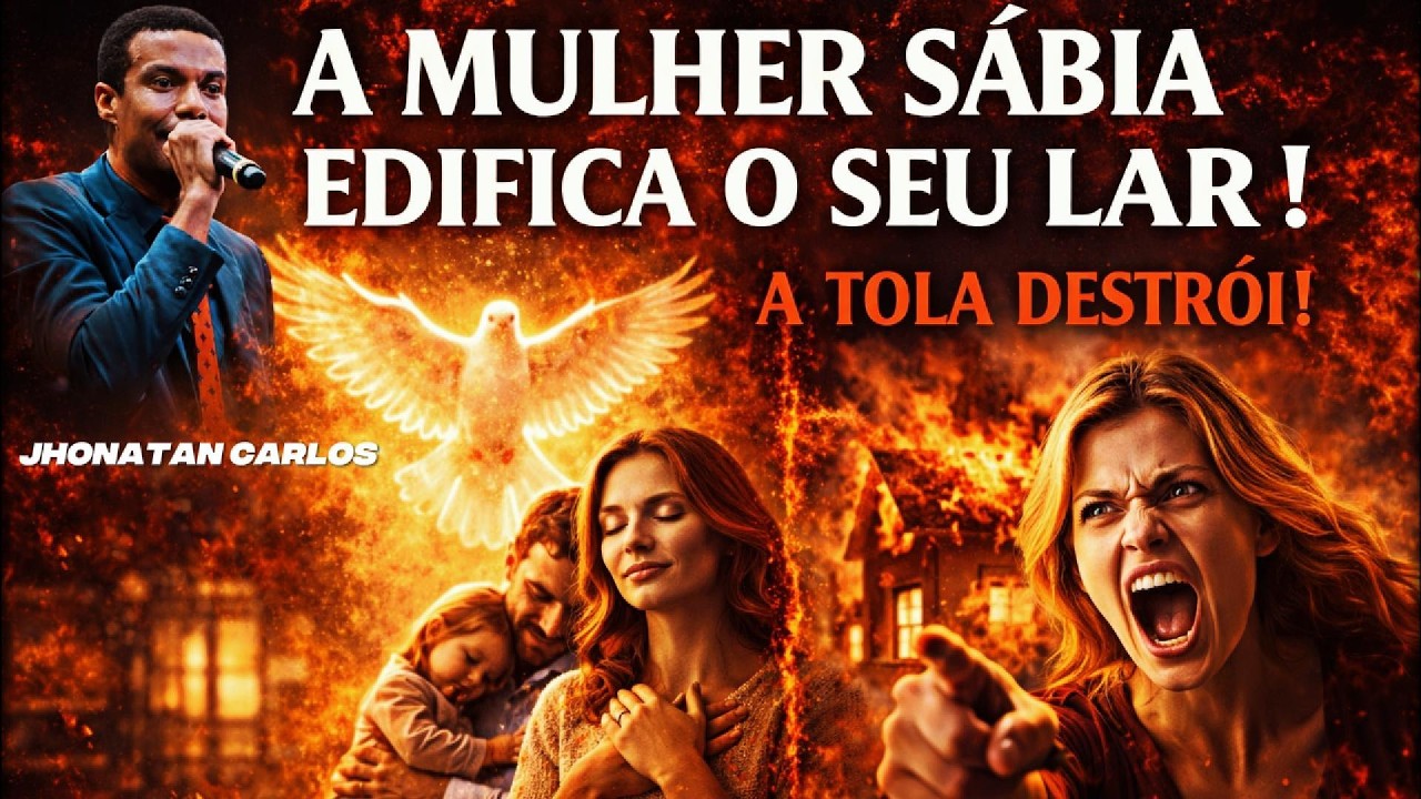 A MULHER SÁBIA EDIFICA O SEU LAR, A TOLA DESTRÓI ! JHONATAN CARLOS
