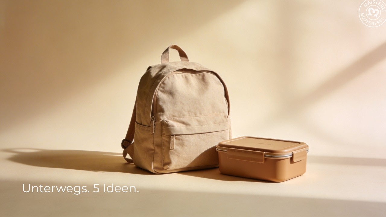 Glutenfrei on the go: 5 Snack Ideen f&uuml;r unterwegs