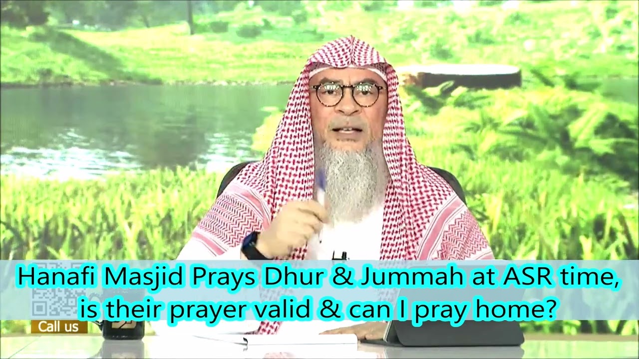 Hanafi Masjid Prays Dhur & Jummah at ASR time, is their prayer valid & can I pray home