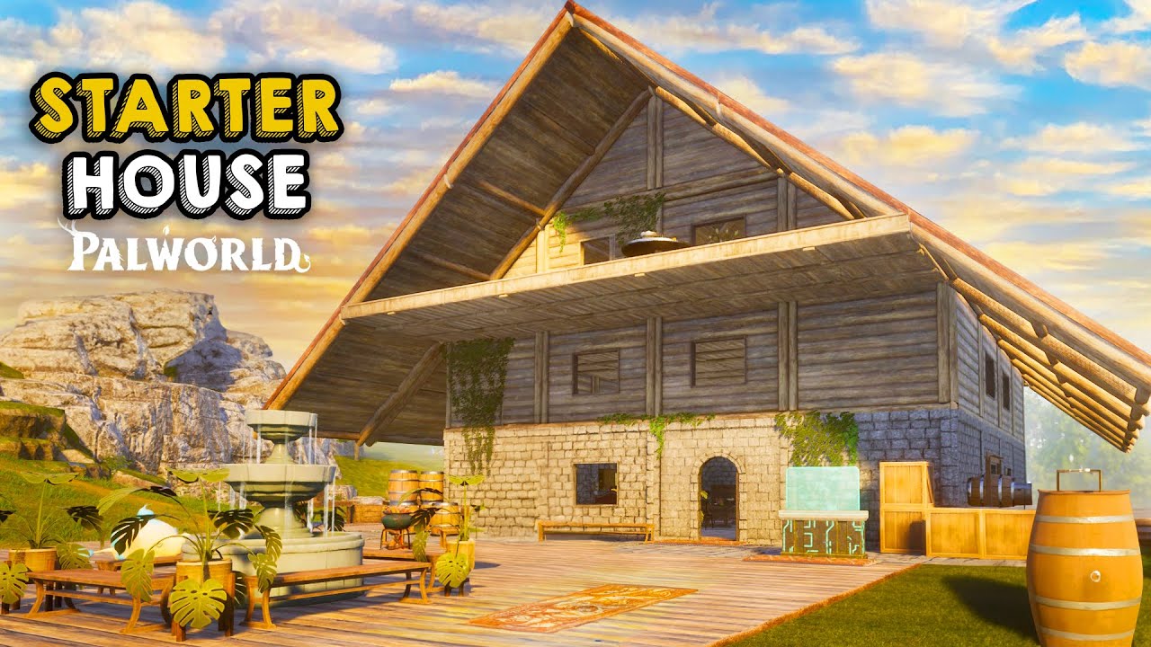 Cozy Starter Base Guide | Building Tutorial | Palworld