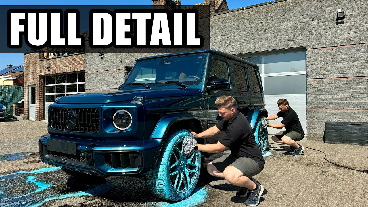 Wash, Polish & Coating 2025 Mercedes G63 | Full Detail