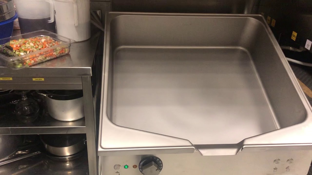Demo nuova brasiera ribaltabile Zanussi