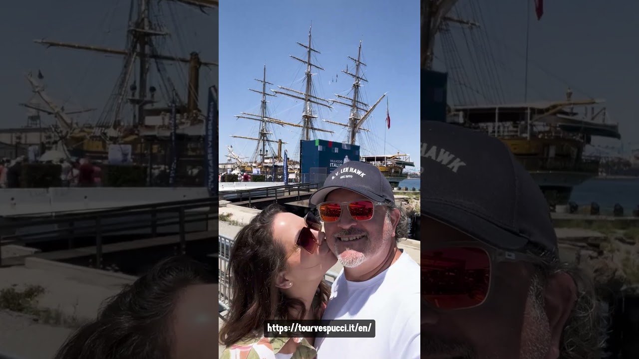 VESPUCCI Visits Los Angeles!  ##tallships #amerigovespucci #sanpedrocalifornia #losangeles #sailing
