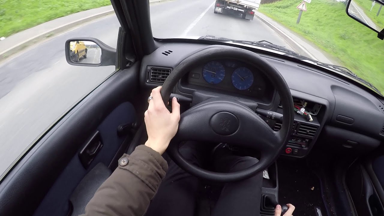 Peugeot 106 1.5d (1998) - POV Drive