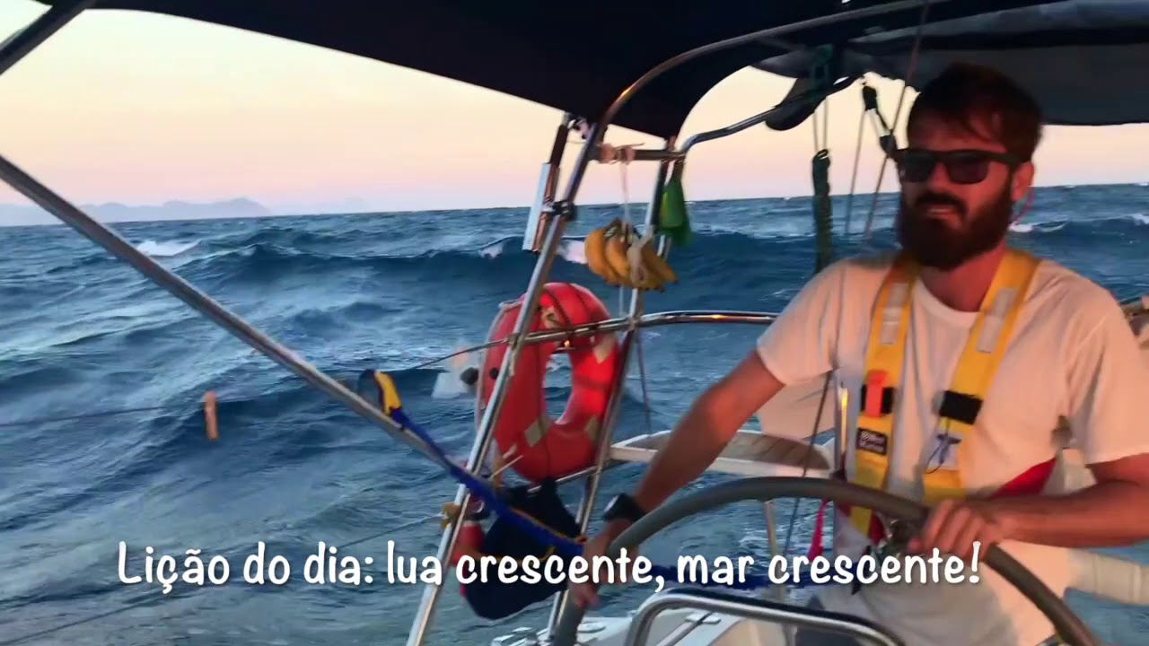Veleiro Barba Negra #32 - Escola de mar na travessia Rio de Janeiro - Ilha Grande