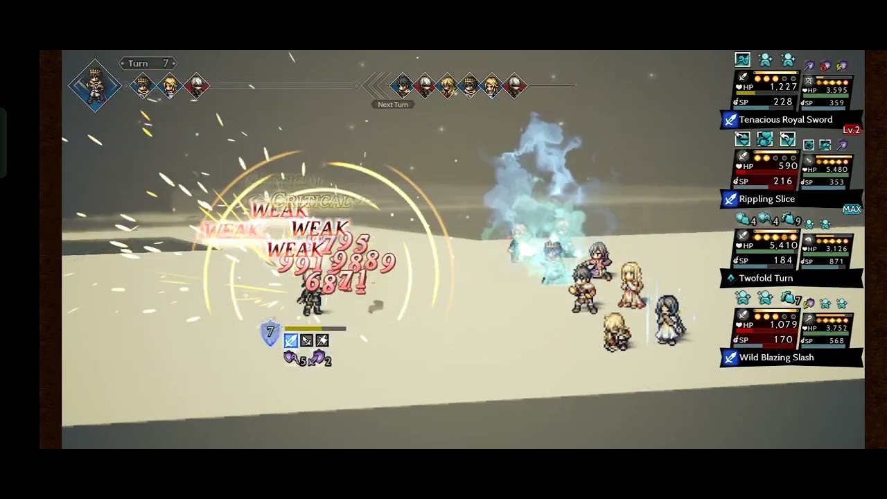 EX3 9S? in 9 turns - Octopath Traveler: COTC