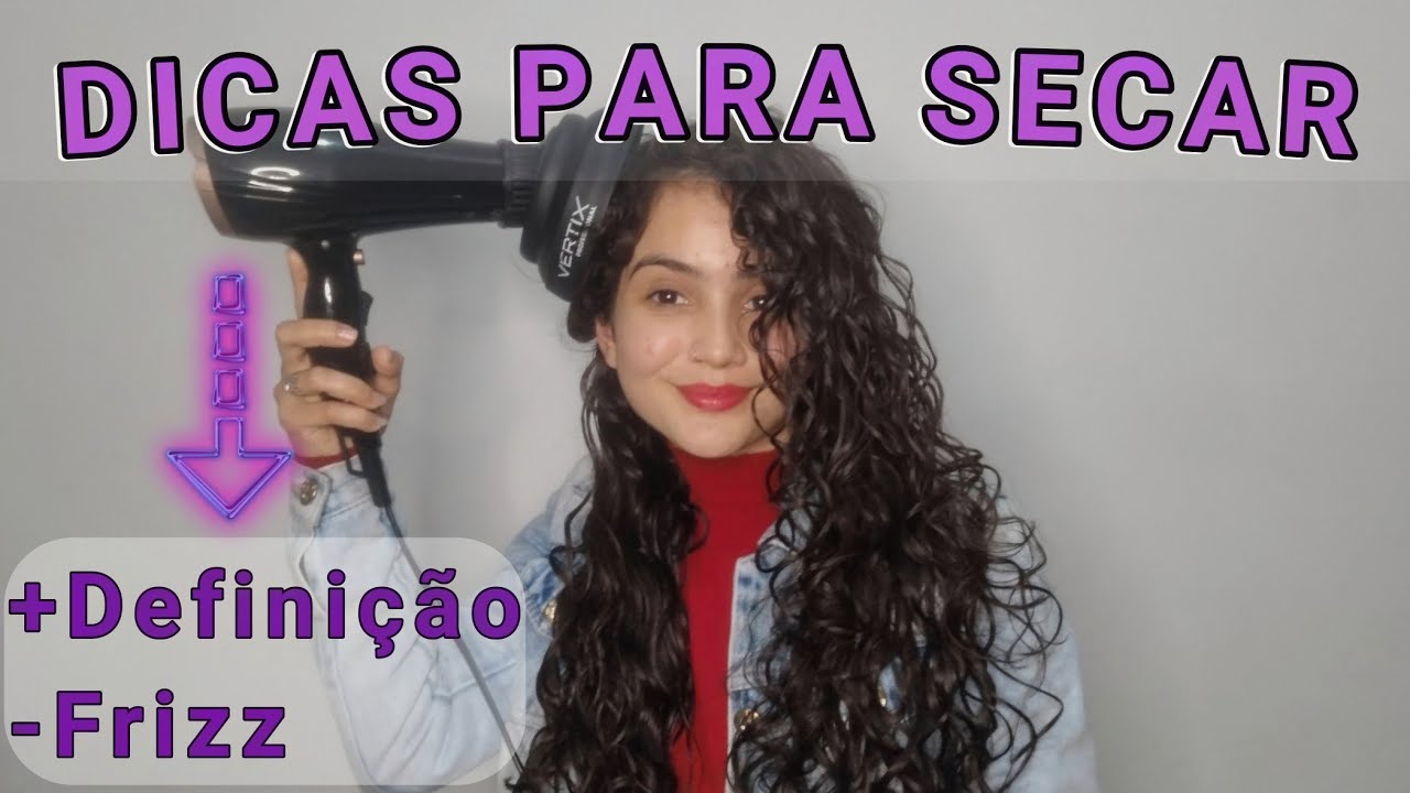 COMO SECAR o CABELO com DIFUSOR CORRETAMENTE• Definição, sem frizz ou com volume