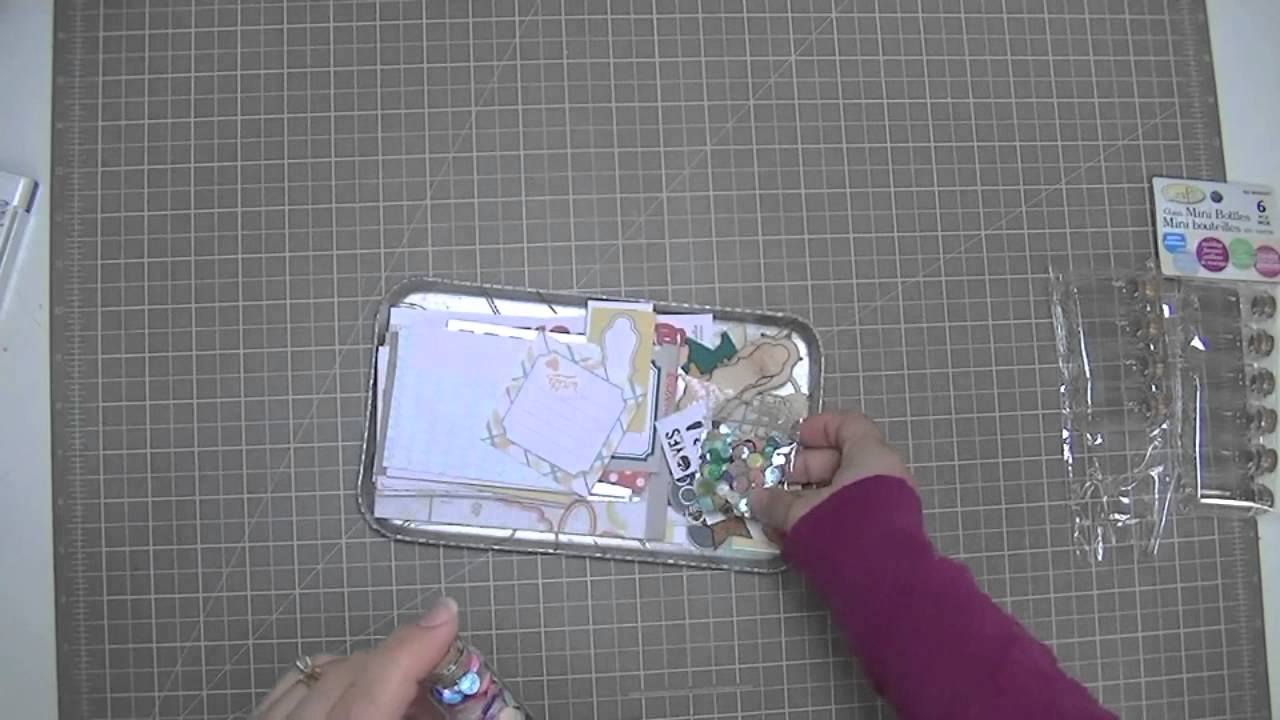 Scraproom Sunday Sequin Storage