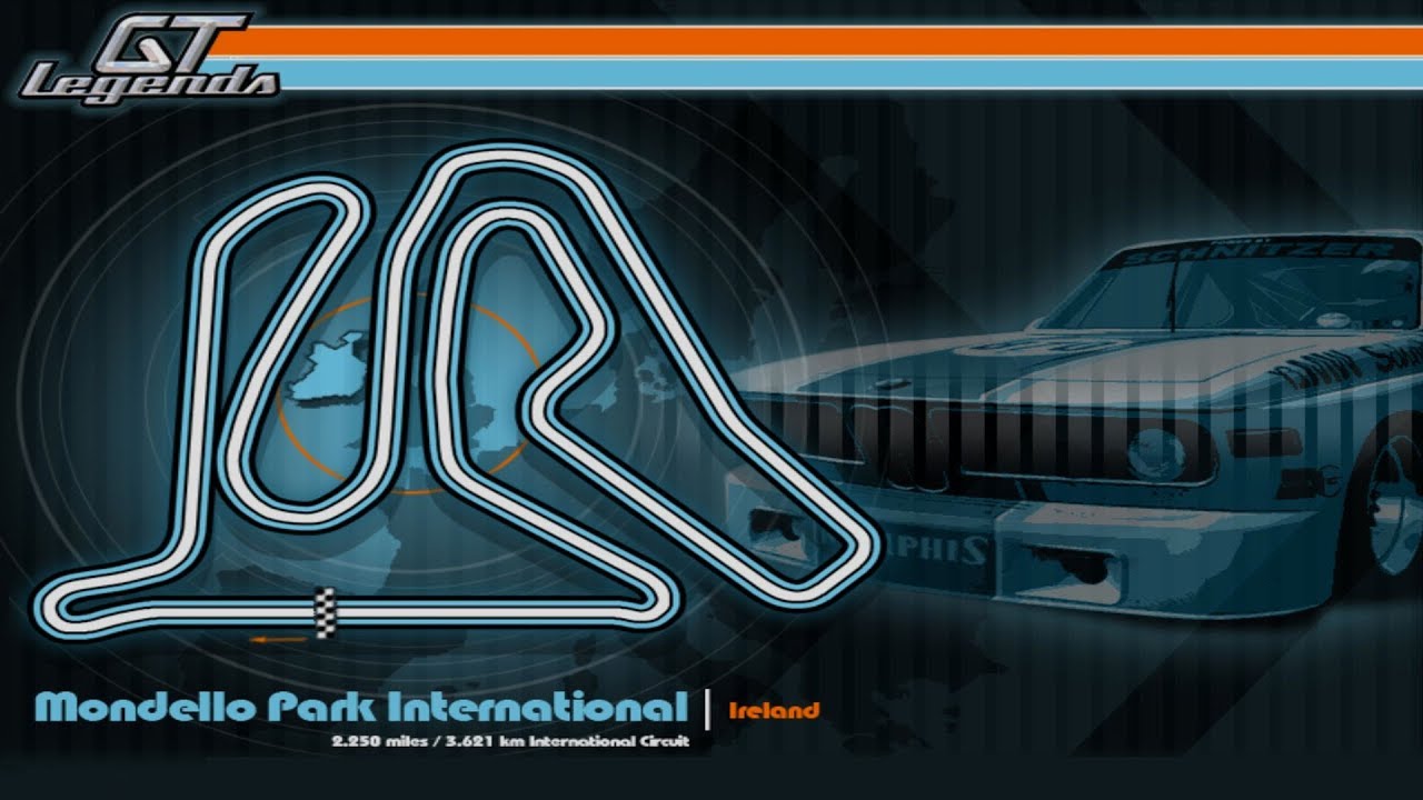 GT Legends Tracks - Mondello Park (All Layouts)