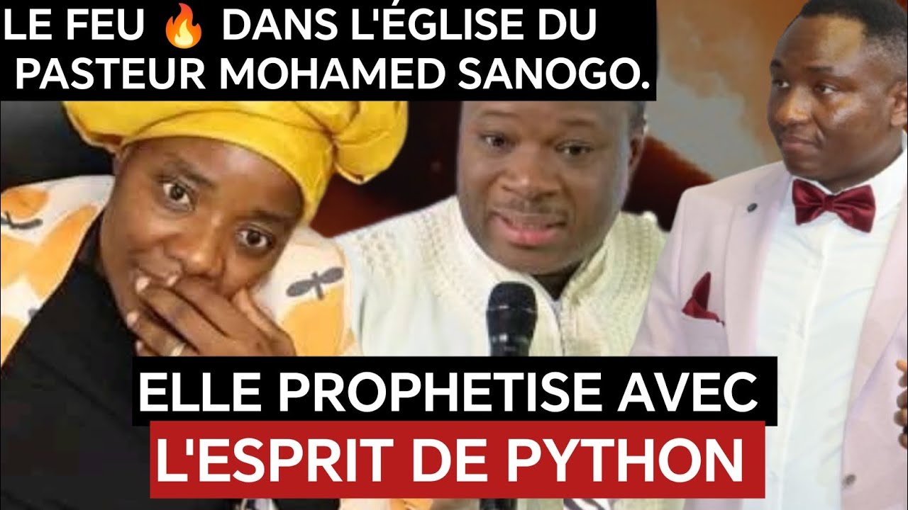 Elle prophétise avec l'esprit de Python 😨. Le prophète Lionel wandji révèle des choses terribles