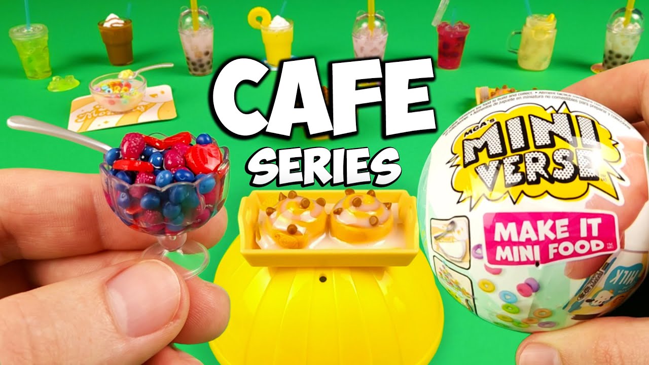 Opening and Making The MINI VERSE Caf&eacute; Series