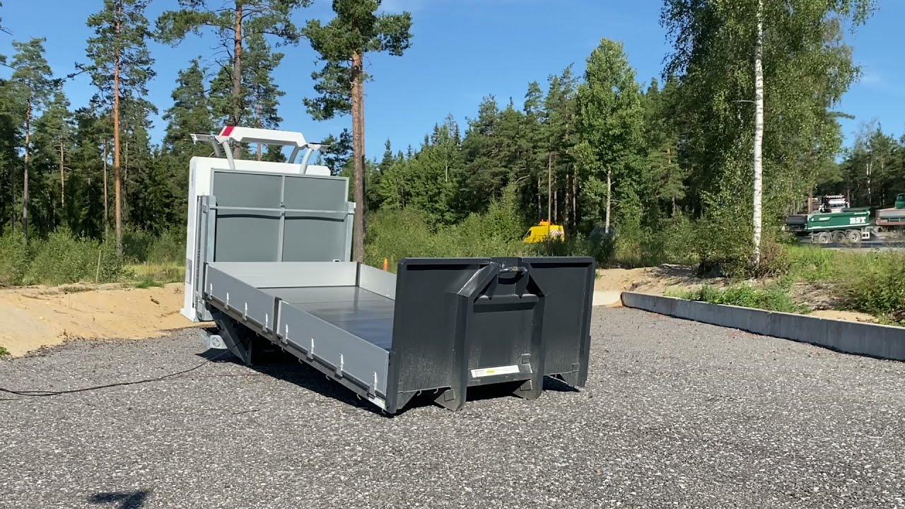 Vicky   Lastväxlarflak 5,5m stål med MaxiSign och Verdegro TMA
