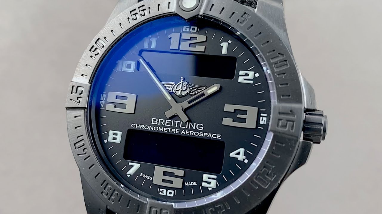 Breitling Aerospace Evo Night Mission V7936310/BD60 Hands-On Review