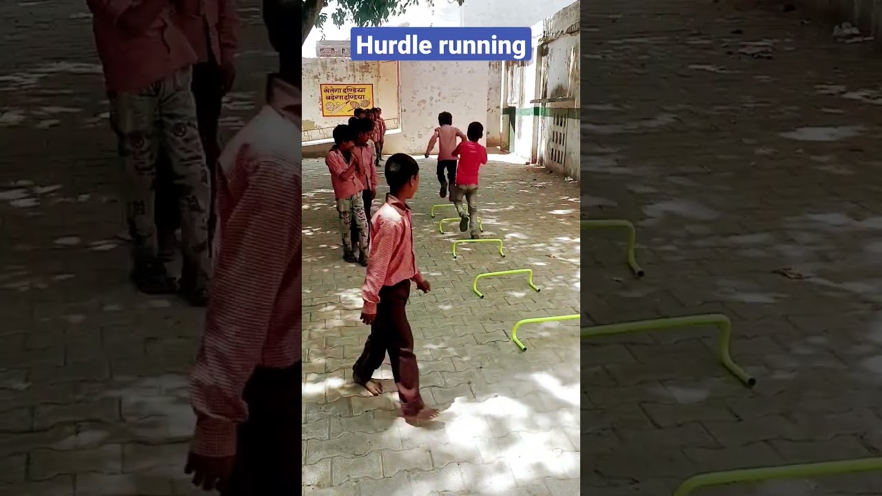 Hurdle running 