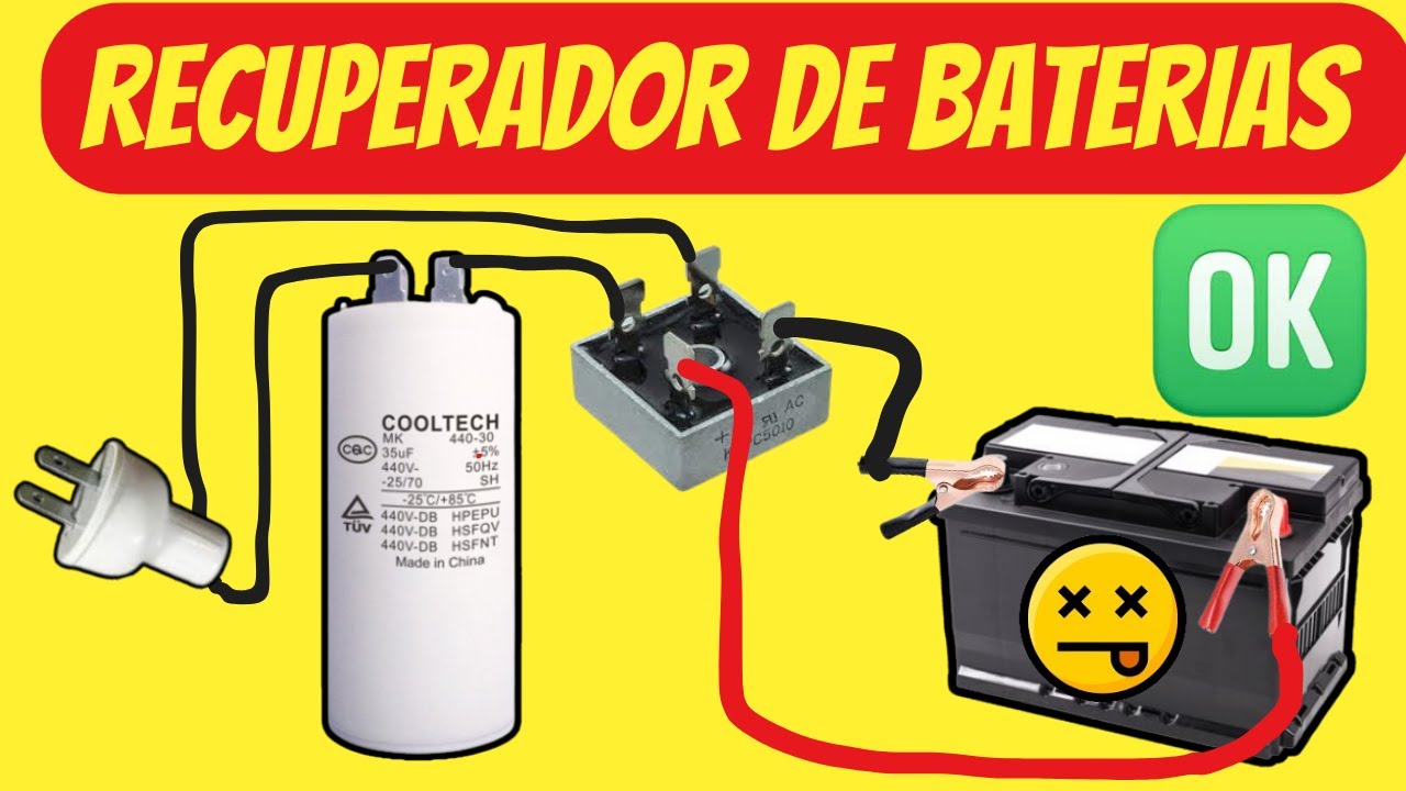 RECUPERADOR DE BATERIAS ( DESULFATADOR )