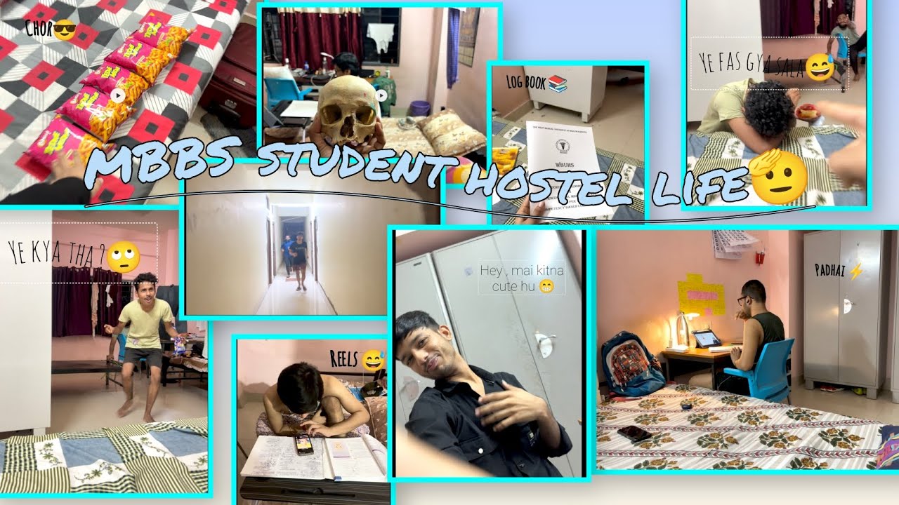 “MBBS Hostel Life Be Like 😅 | Study, Reels & Chaos!” 