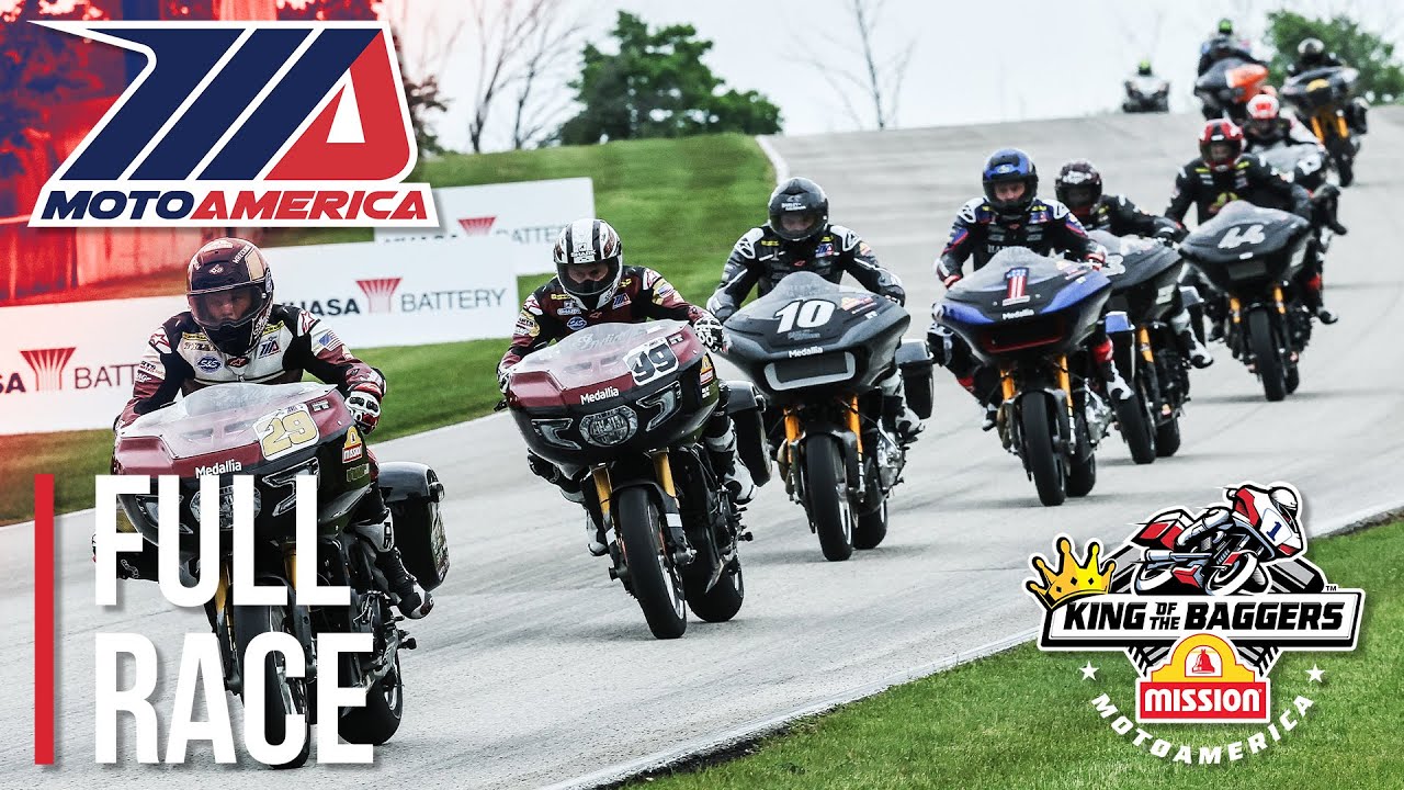 MotoAmerica Mission King of the Baggers Race at Road America 2022