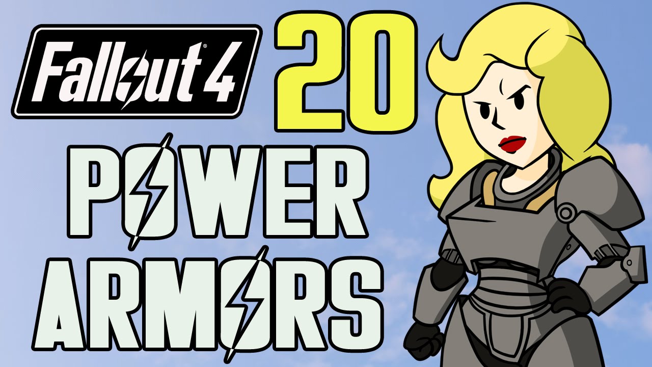 FALLOUT 4 - 20 POWER ARMOR LOCATIONS!