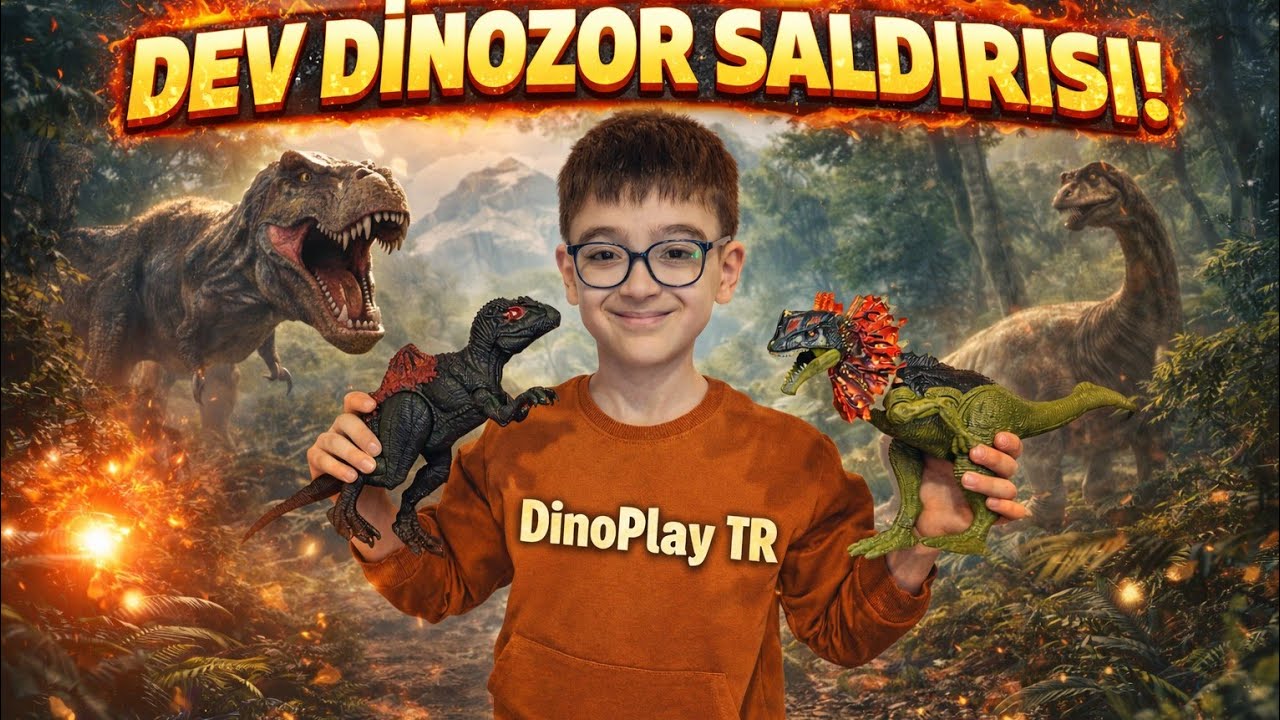 DEV DİNOZOR SALDIRISI! 😱 