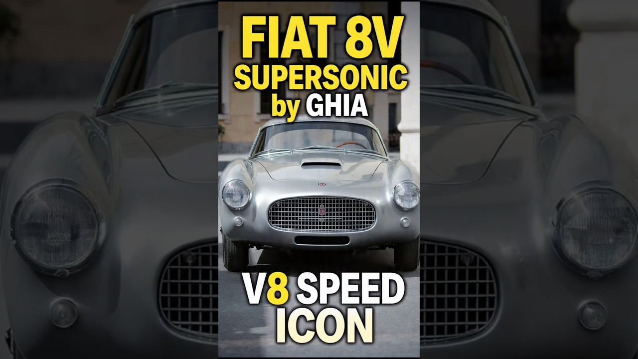 Fiat 8V Supersonic by Ghia (1952–1954) |V8 Review & Speed Test 