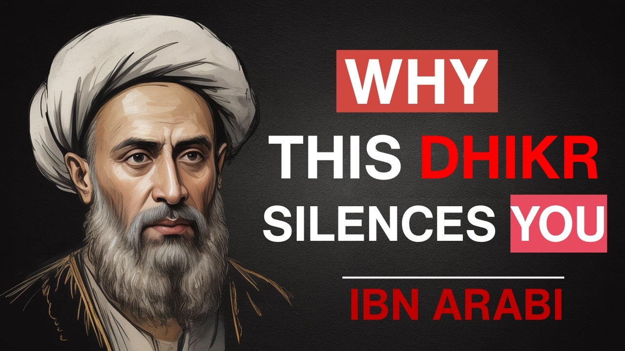 The dhikr that brings stillness, not excitement