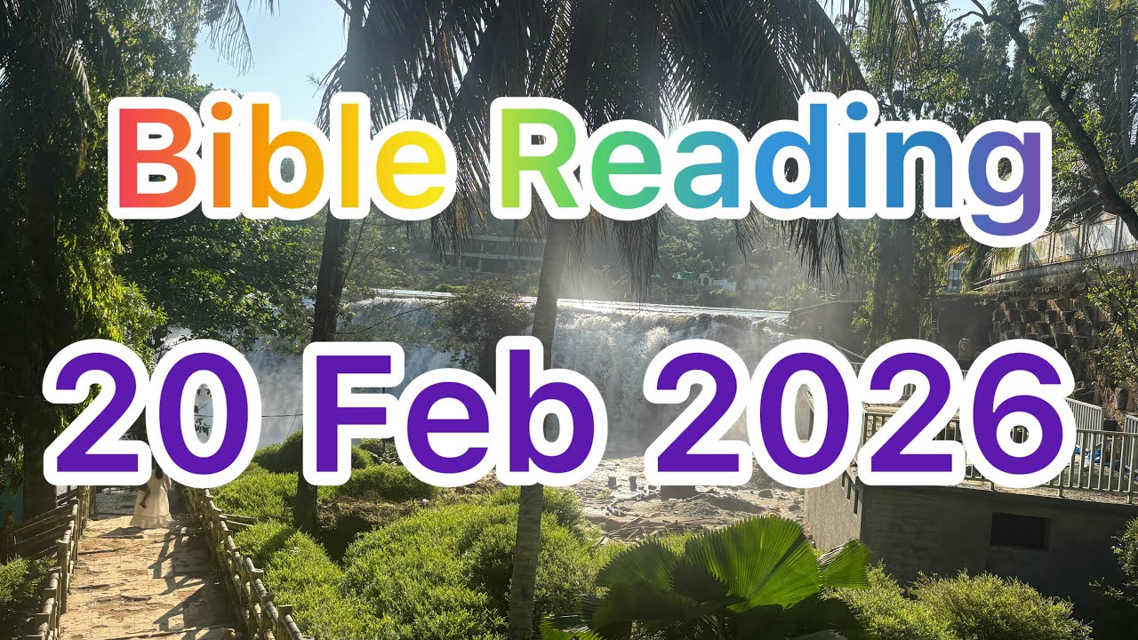 Feb 20 | அப்போஸ்தலர் 20-22 & சங்கீதம் 19 | Bible Reading | Hosanna House 