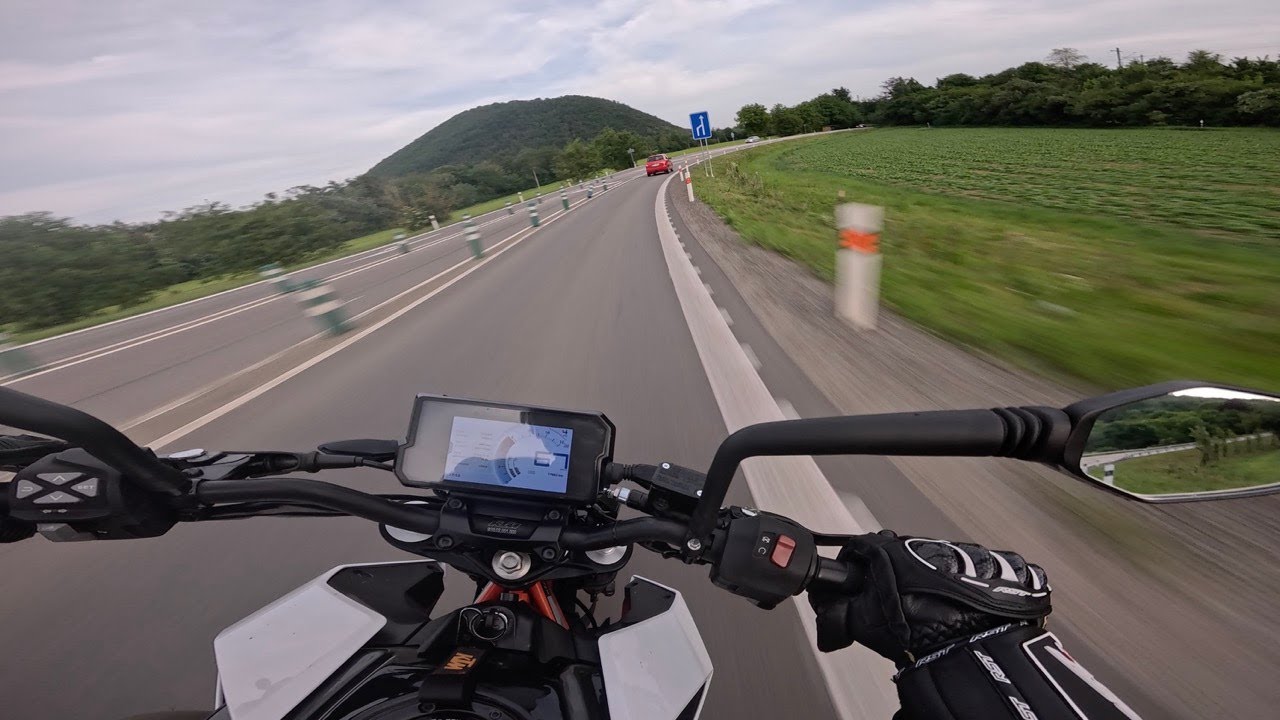 After Work Mental Reset 🌅 Modded KTM Duke 390 RAW POV